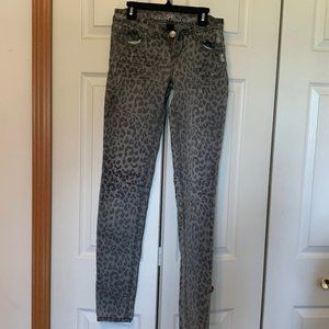 LEOPARD PRINT JEANS
